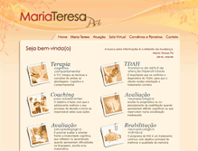 Tablet Screenshot of mariateresapsi.com.br